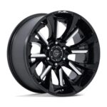 Statusfälgar FC895 TANTRUM GLOSS BLACK MILLED 9x20 jako: 8x170 et: 1