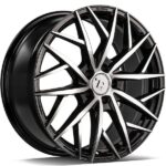 Statusfälgar SSF-1 Black Front Polished 8.5x19 jako: 5x112 et: 30