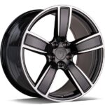 Statusfälgar Lavish Black Front Polished 11x21 jako: 5x130 et: 58