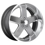 Statusfälgar UC118 MATTE GUN METAL 9.5x20 jako: 5x127 et: 1