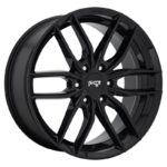 Statusfälgar NC209 GLOSS BLACK 9.5x24 jako: 6x135 et: 30