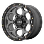 Statusfälgar KM541 Satin Gray With Black Lip 8.5x17 jako: 6x139,7 et: 0