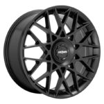 Statusfälgar R165 BLQ-C MATTE BLACK 8.5x19 jako: 5x112/120 et: 35