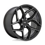 Statusfälgar M266 TORSION GLOSS BLACK MILLED 10.5x20 jako: 5x112 et: 40