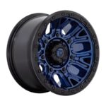 Statusfälgar D827 TRACTION DARK BLUE W/ BLACK RING 10x20 jako: 6x135 et: -18