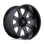 Statusfälgar DARKSTAR MATTE GUNMETAL W/ BLACK LIP 10x22 jako: 6x135/139,7 et: -18