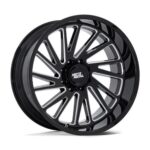 Statusfälgar MO811 COMBAT GLOSS BLACK MILLED 10x20 jako: 6x139,7 et: -18