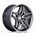 Statusfälgar ABL-46 DUKE GLOSS BLACK MACHINED 10.5x20 jako: 5x115 et: 18