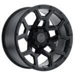Statusfälgar OVERLAND MATTE BLACK 8x17 jako: 6x130 et: 52