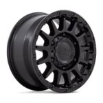 Statusfälgar SEQUOIA MATTE BLACK 8x16 jako: 6x130 et: 38