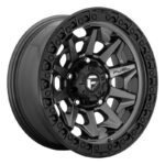 Statusfälgar D716 COVERT MATTE GUN METAL BLACK BEAD RING 8x15 jako: 5x114,3 et: -19