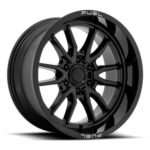 Statusfälgar D760 CLASH GLOSS BLACK 9x20 jako: 8x180 et: 20