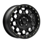 Statusfälgar KM545 TREK SATIN BLACK 8x17 jako: 5x108 et: 38