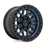Statusfälgar KM549 GRS MIDNIGHT BLUE W/ GLOSS BLACK LIP 9x18 jako: 6x139,7 et: -12