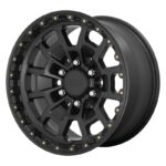 Statusfälgar KM718 SUMMIT SATIN BLACK 8x16 jako: 6x120 et: 0