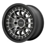 Statusfälgar KM719 CANYON SATIN BLACK W/ GRAY TINT 8x17 jako: 6x139,7 et: 20