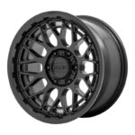 Statusfälgar KM722 TECHNIC SATIN BLACK 9x18 jako: 6x135 et: 0