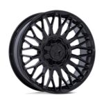 Statusfälgar M50 CLUBBER GLOSS BLACK 7x15 jako: 4x137/156 et: 10