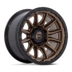 Statusfälgar FC866 PISTON MATTE BRONZE W/ GLOSS BLACK LIP 10x20 jako: 5x127 et: -18
