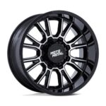 Statusfälgar MO810 LEGACY GLOSS BLACK MACHINED 9x18 jako: 8x180 et: 20