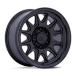 Statusfälgar PA200 PULSE MATTE BLACK 8x17 jako: 6x139,7 et: 20