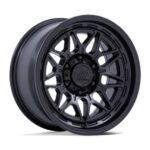 Statusfälgar PA202 BASECAMP MATTE BLACK 8x17 jako: 6x139,7 et: 20