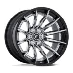 Statusfälgar FC403 BURN CHROME W/ GLOSS BLACK LIP 9x20 jako: 6x139,7 et: 1