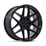 Statusfälgar NC281 RISE GLOSS BLACK 9x20 jako: 5x120 et: 27