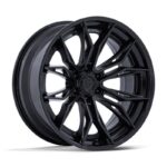 Statusfälgar FC404 MUTINY MATTE BLACK W/ GLOSS BLACK LIP 9.5x22 jako: 6x139,7 et: 20
