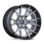 Statusfälgar FC402 CATALYST CHROME W/ GLOSS BLACK LIP 10x22 jako: 8x180 et: -18