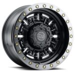 Statusfälgar ABRAMS GLOSS GUN BLACK W/ MACHINED DARK TINT 9.5x20 jako: 8x170 et: -18