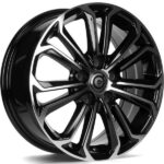 Statusfälgar Panther Black Front Polished 6.5x16 jako: 5x108 et: 45