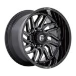 Statusfälgar D807 HURRICANE GLOSS BLACK MILLED 10x20 jako: 8x165,1 et: -18