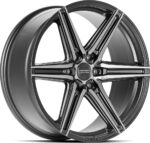 VOSSEN HF6.2 Tinted Matt Gun Metal 10x24 jako: 6x135 et: 25