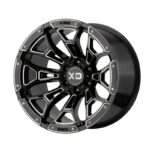 Statusfälgar XD841 Gloss Black Milled 9x18 jako: 5x114,3 et: 0