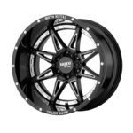 Statusfälgar MO993 Gloss Black Milled 8.5x18 jako: 6x139,7 et: 18