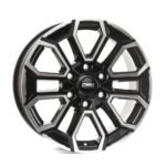 Statusfälgar C35 Black Polished 8x18 jako: 6x139,7 et: 45