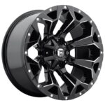 Statusfälgar FC576 GLOSS BLACK MILLED 9x18 jako: 6x135/139,7 et: 19
