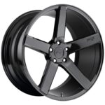 Statusfälgar NC188 GLOSS BLACK 10x22 jako: 5x127 et: 35