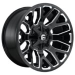 Statusfälgar FC623 GLOSS BLACK MILLED 9x20 jako: 6x135/139,7 et: 20