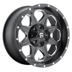 Statusfälgar FC534 MATTE BLACK MILLED 9x18 jako: 5x114,3/127 et: 1