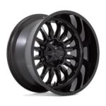 Statusfälgar D796 ARC MATTE BLACK W/ GLOSS BLACK LIP 10x20 jako: 8x165,1 et: -18
