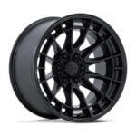 Statusfälgar FC888 REVOLT MATTE BLACK 8.5x17 jako: 6x139,7 et: 25