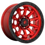Statusfälgar FC695 CANDY RED BLACK BEAD RING 9x17 jako: 6x139,7 et: 1