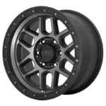 Statusfälgar KM544 Satin Black With Gray Tint 8.5x17 jako: 5x127 et: 0