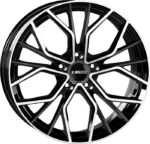 Statusfälgar TIARA Black Polished 8x19 jako: 5x112 et: 30