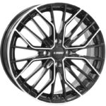 Statusfälgar TIARA 4 Black Polished 7x17 jako: 4x100 et: 38