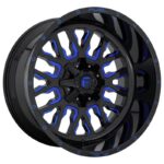 Statusfälgar FC645 GLOSS BLACK BLUE TINTED CLEAR 9x18 jako: 5x114,3/127 et: -12