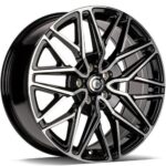 Statusfälgar IDAHO Black Front Polished 8x18 jako: 5x160 et: 50