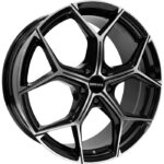 Statusfälgar GP16 Black Polished 8x18 jako: 5x112 et: 39